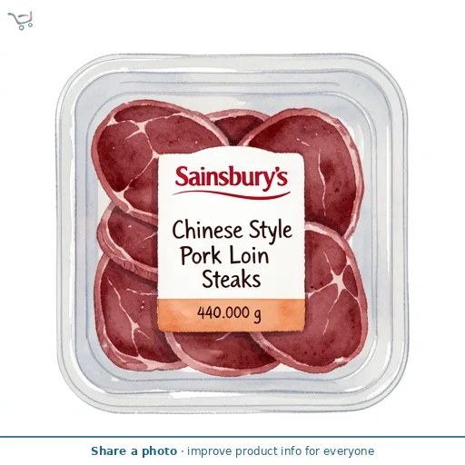 Sainsbury's Chinese Style Pork Loin Steaks 440g