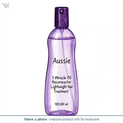 Aussie 3 Miracle Oil Reconstructor Lightweight Hair Treatment 100ml