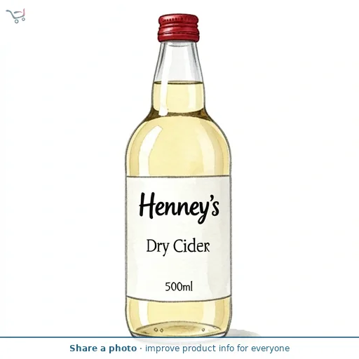 Henney's Dry Cider 500ml