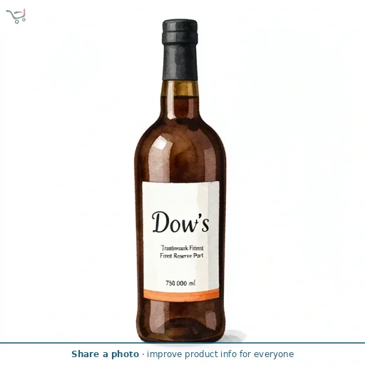 Dow's Trademark Finest Reserve Port 75cl