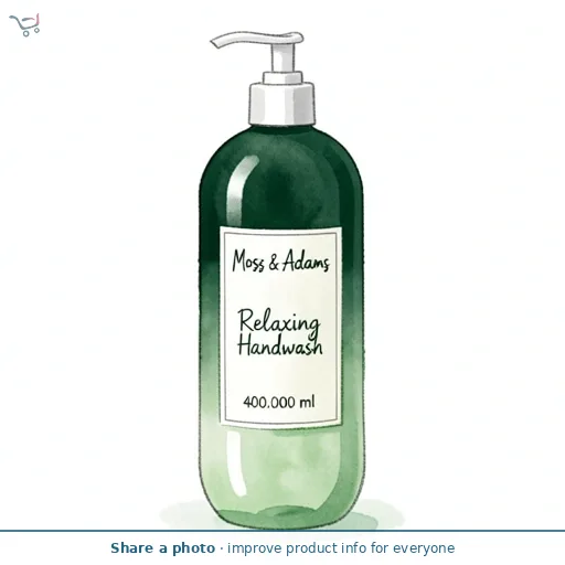 Moss & Adams Relaxing Handwash   400ml