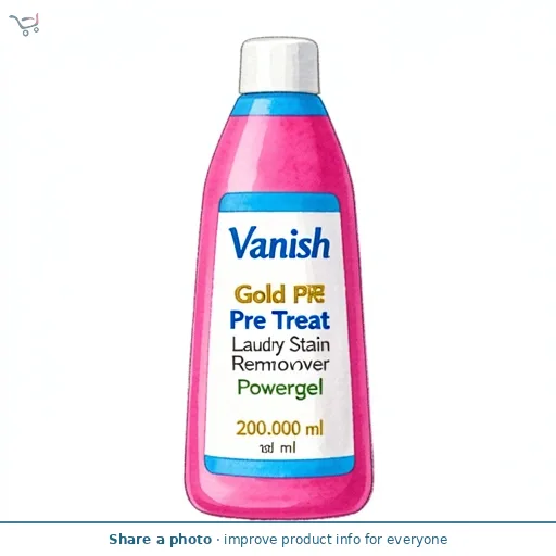 Vanish Gold Pre Treat Laundry Stain Remover Powergel
