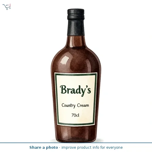 Brady's Country Cream 70cl