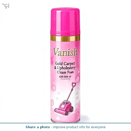 Vanish Gold Carpet & Upholstery Cleaner Foam