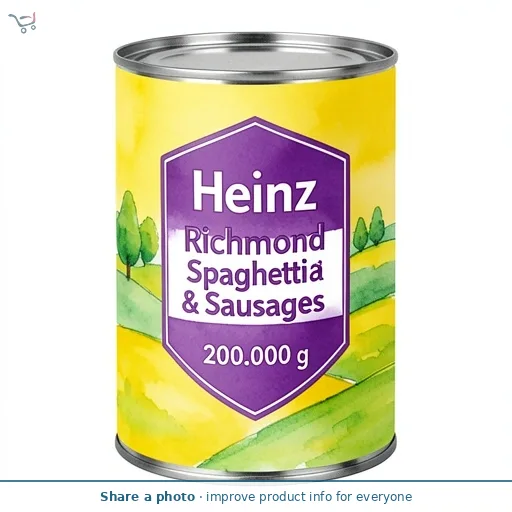 Heinz Richmond Spaghetti & Sausages
