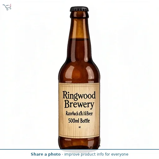 Ringwood Brewery Razorback Craft Ale Beer 500ml Bottle