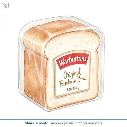 Warburtons Original Farmhouse Bread 800g