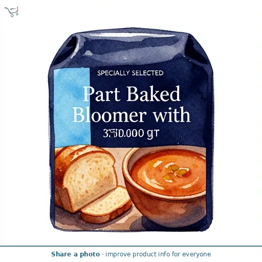 Part Baked Bloomer with Sourdough