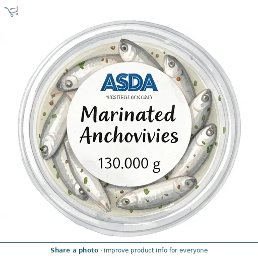 ASDA The Deli Marinated Anchovies 130g