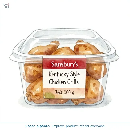 Sainsbury's Kentucky Style Chicken Grills 360g