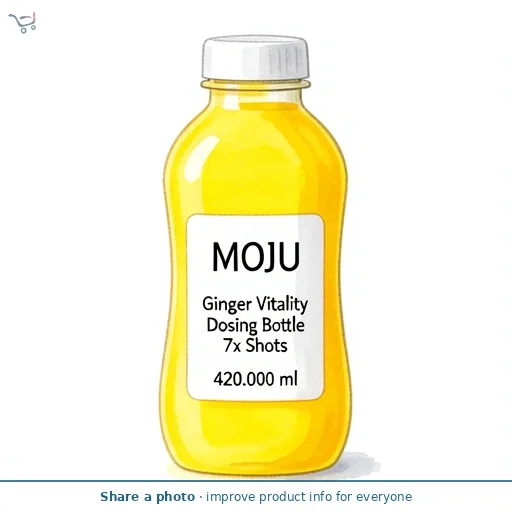 MOJU Ginger Vitality Dosing Bottle 7x Shots