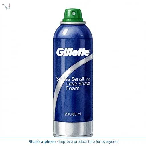 Gillette Series Sensitive Shave Foam