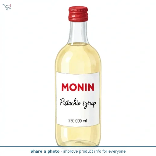Monin Pistachio syrup 25cl