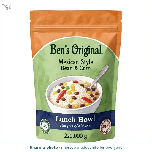 Ben's Original Lunch Bowl Mexican Style Bean & Corn