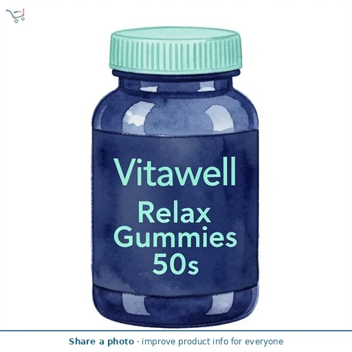Vitawell Relax Gummies 50s