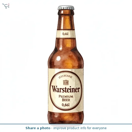 Warsteiner Premium Beer 0,66l