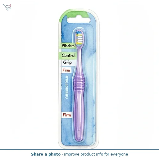 Wisdom Control Grip Firm Toothbrush