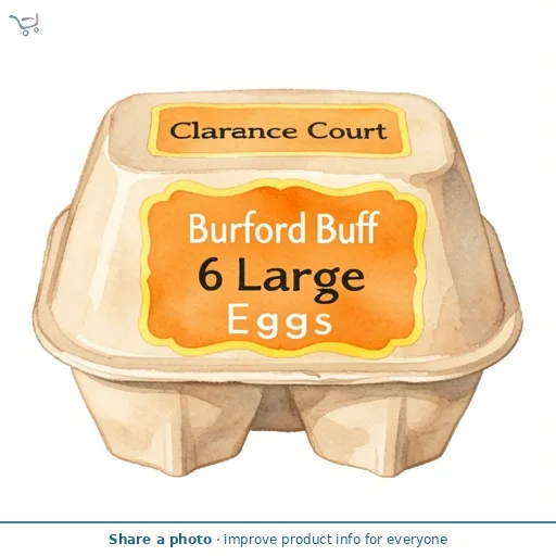 Clarence Court Burford Buff 6 Large Eggs