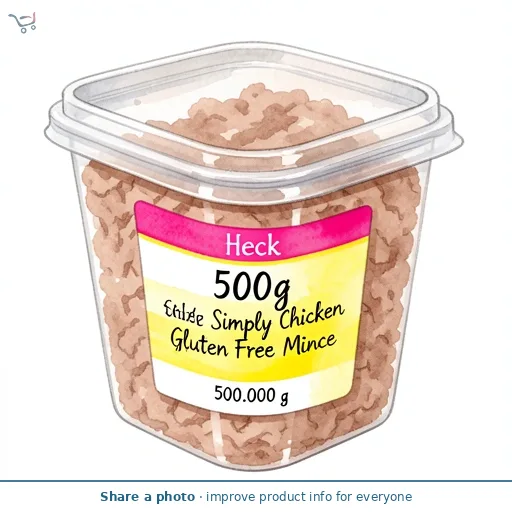 Heck 500g Simply Chicken Gluten Free Mince