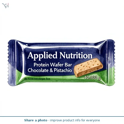 Applied Nutrition Protein Wafer Bar Chocolate & Pistachio 