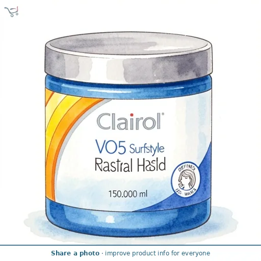  VO5 Surfstyle Paste Natural Hold   150ml