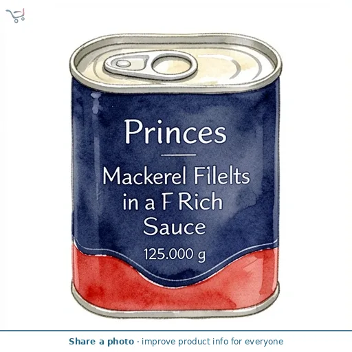 Princes Mackerel Fillets in a Rich Tomato Sauce