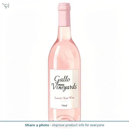 Gallo Family Vineyards Summer Rosé Wine 750ml