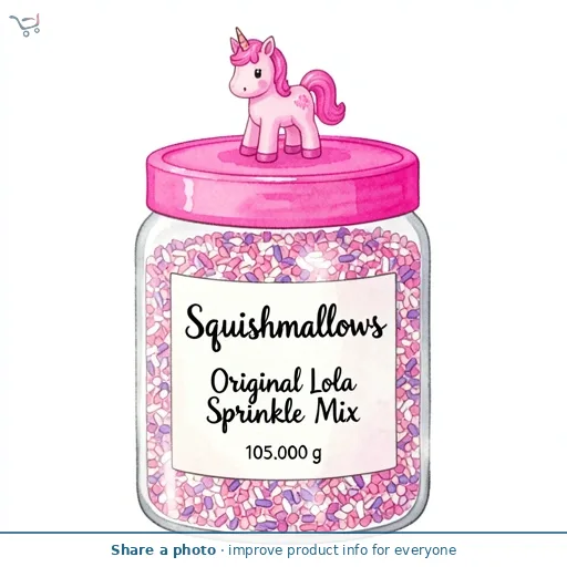 Squishmallows Original Lola Sprinkle Mix 105g