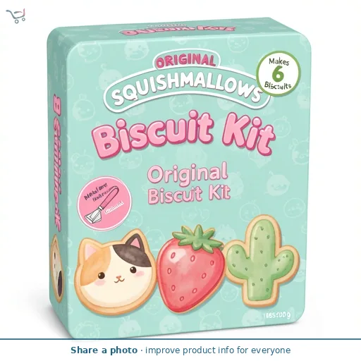 Squishmallows Original Biscuit Kit 165g