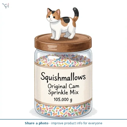Squishmallows Original Cam Sprinkle Mix 105g
