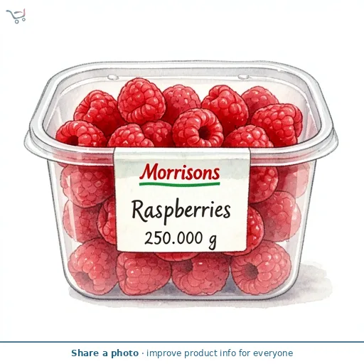 Morrisons Raspberries   250g