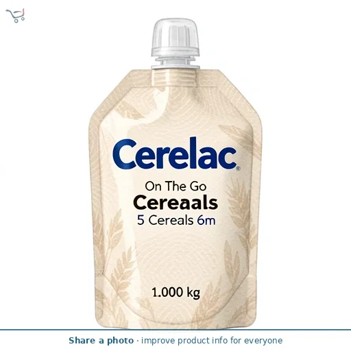 Cerelac On The Go Cereals 5 Cereals 6m