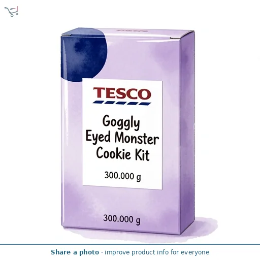 Tesco Goggly Eyed Monster Cookie Kit 300g