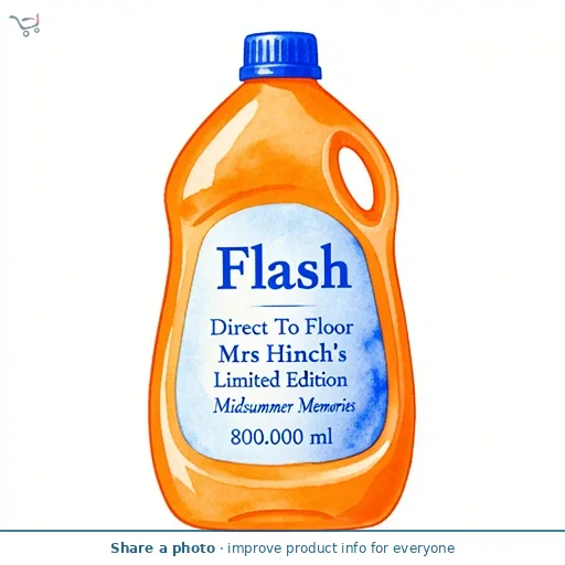 Flash Direct To Floor Mrs Hinch's Limited Edition Midsummer Memories 800ml