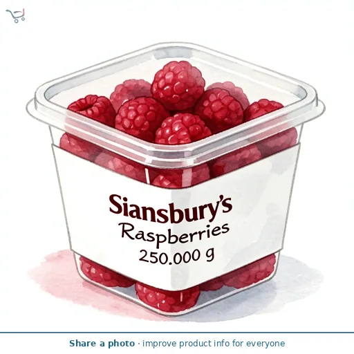 Sainsbury's Raspberries 250g