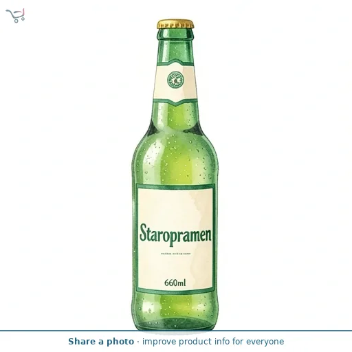 Staropramen Pilsner Lager Bottle 660ml