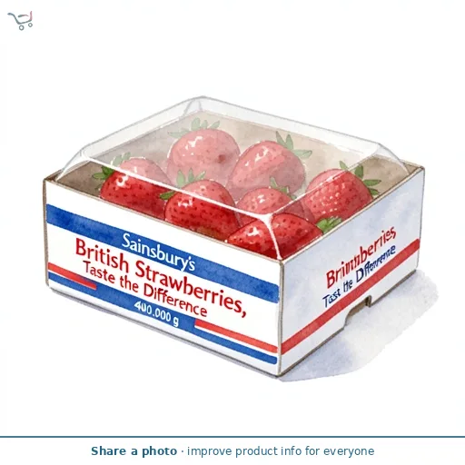 Sainsbury's British Strawberries, Taste the Difference 400g