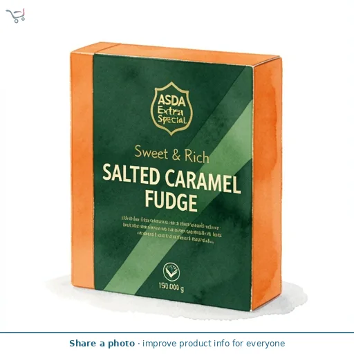 ASDA Extra Special Salted Caramel Fudge 150g