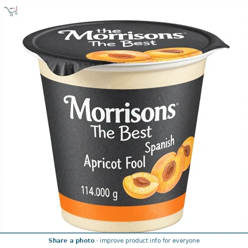 Morrisons The Best Spanish Apricot Fool 114g