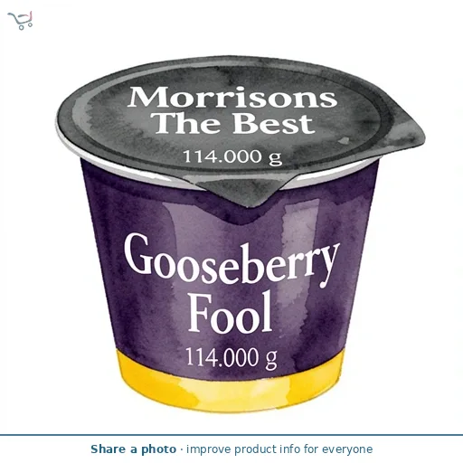 Morrisons The Best Gooseberry Fool 114g