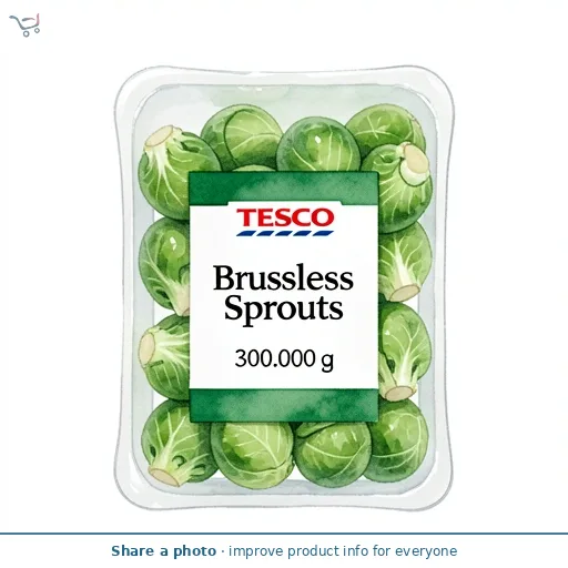 Tesco Brussels Sprouts 300g