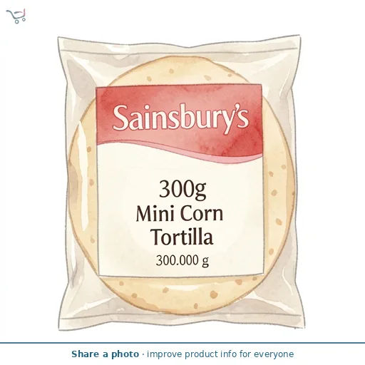 Sainsbury's 300g Mini Corn Tortilla