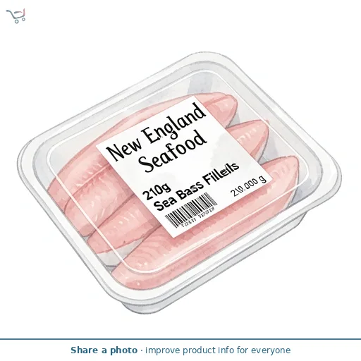 New England Seafood 210g Sea Bass Fillets