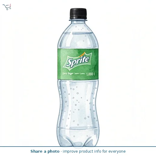 Sprite Zero Sugar Lemon-Lime 1L
