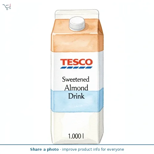 Tesco Sweetened Almond Drink 1L
