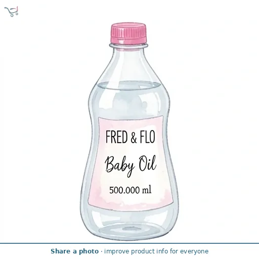 Fred & Flo Baby Oil 500Ml