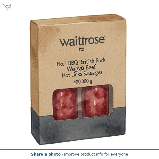 No.1 BBQ British Pork & Wagyu Beef Hot Links Sausages