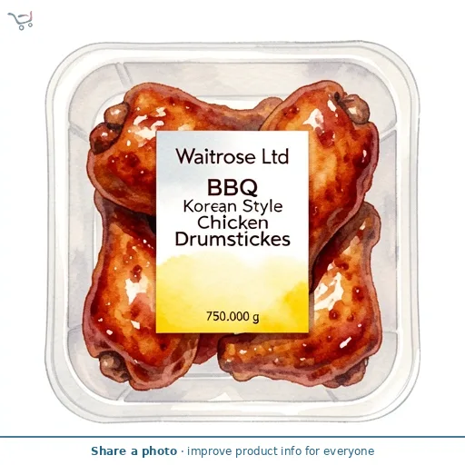 Waitrose BBQ Korean Style Chicken Drumsticks