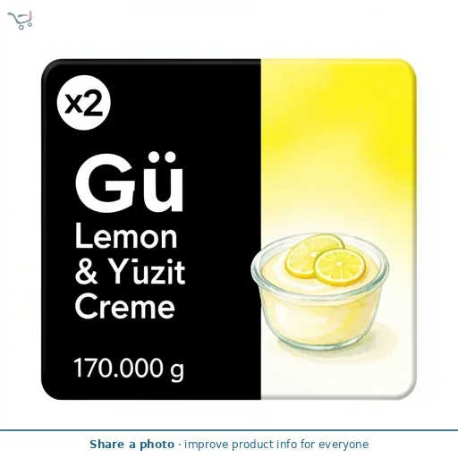 Gu Lemon & Yuzu Fruit Creme