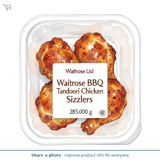 Waitrose BBQ Tandoori Chicken Sizzlers